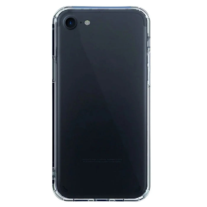 SHANWO For iPhone SE (2022)  /  (2020)  /  8  /  7 Clear Phone Case 1.5mm Shockproof TPU Mobile Back Cover - 1