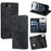 For iPhone 17e / 16e Case RFID Blocking Wallet Leather Phone Cover - Black - 1