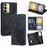 For Realme C75 4G / Realme 14x 5G Case RFID Blocking Wallet Leather Phone Cover - Black - 1