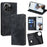 For TECNO Pova 6 Neo 5G  /  Spark 30 5G Case RFID Blocking Wallet Leather Phone Cover - Black - 1