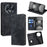 For TECNO Spark 30 4G Case RFID Blocking Wallet Leather Phone Cover - Black - 1