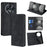 For TECNO Spark 30 4G Card Holder Case PU Leather Magnetic Closing Phone Cover - Black - 1