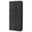 For TECNO Spark 30 4G Card Holder Case PU Leather Magnetic Closing Phone Cover - Black - 7