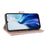 For Cubot A30 Wallet Case with Shoulder / Wrist Strap Leather Phone Cover Stand - Pink - 3
