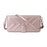 For Realme Neo7x 5G  /  P3 5G Wallet Case with Shoulder / Wrist Strap Leather Phone Cover Stand - Pink - 7