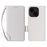 For ZTE Blade A35e (EU) (Z2466) Case with Wrist Strap Litchi Texture PU Leather Wallet Phone Cover - White - 1