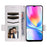 For ZTE Blade A35e (EU) (Z2466) Case with Wrist Strap Litchi Texture PU Leather Wallet Phone Cover - White - 2