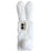 For HMD Fusion 5G Case Plush Cute Bunny Winter Fluffy TPU Phone Cover - White - 1
