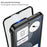 For Nothing Phone (3a) Pro Matte Case Aluminium Alloy + PC Phone Cover Pop-Up Snap Lock - Grey - 3