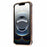 For iPhone 17e / 16e Case Kickstand Electroplating Love Printing TPU Back Cover - Dark Purple - 2