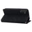 For Samsung Galaxy S25+ / S24+ Case Lines Pattern Wallet Leather Phone Cover with Strap - Black - 3