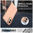 For Samsung Galaxy S25 Edge Case PC + TPU + PET Matte Anti-Drop Phone Back Cover - Orange - 4