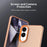 For Samsung Galaxy S25 Edge Case PC + TPU + PET Matte Anti-Drop Phone Back Cover - Orange - 7