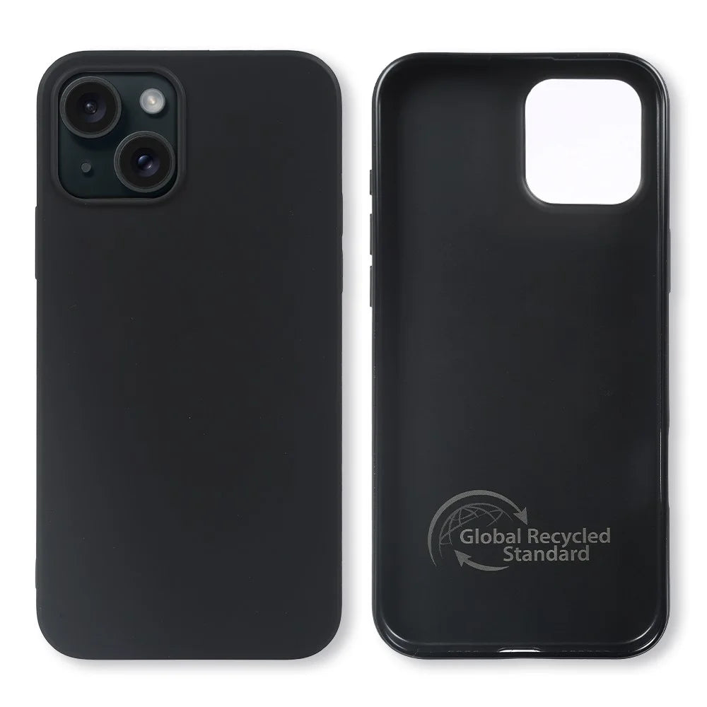 For iPhone 13 Case GRS Certified RCS Eco-Friendly Material Single Side Matte Slim Anti Drop Phone Cover - 2