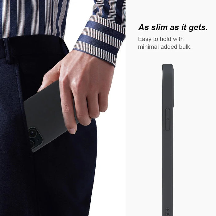 For iPhone 14 Plus Case GRS Certified RCS Eco-Friendly Material Single Side Matte Slim Anti Drop Phone Cover - 7