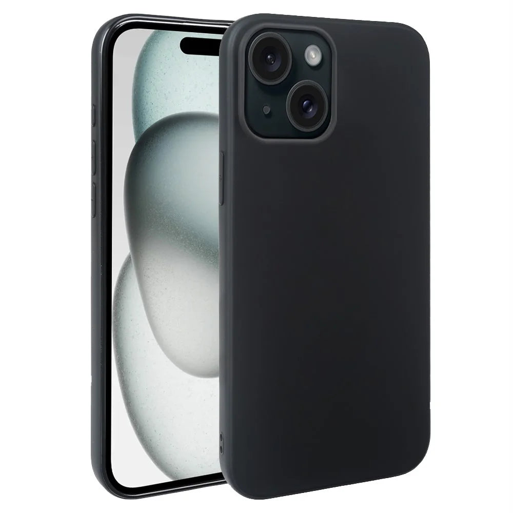For iPhone 15 Plus Case GRS Certified RCS Eco-Friendly Material Single Side Matte Slim Anti Drop Phone Cover - 1