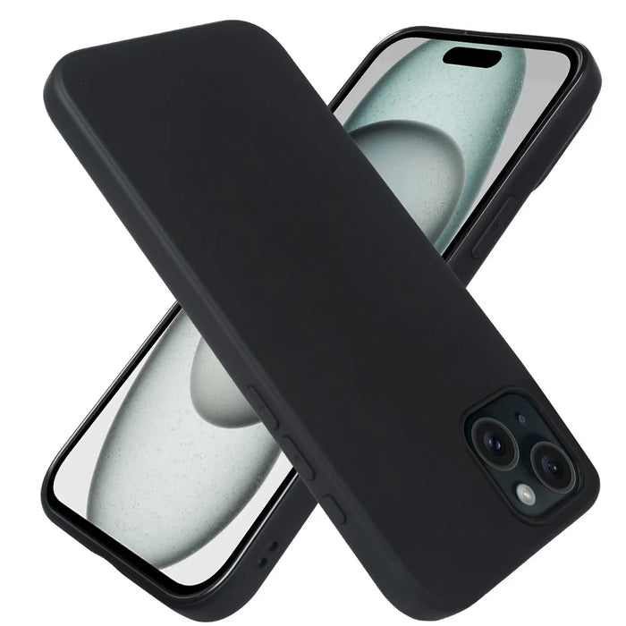 For iPhone 15 Plus Case GRS Certified RCS Eco-Friendly Material Single Side Matte Slim Anti Drop Phone Cover - 3