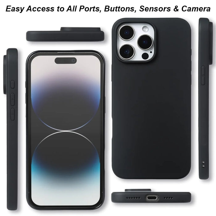 For iPhone 14 Pro Max Case GRS Certified RCS Eco-Friendly Material Single Side Matte Slim Anti Drop Phone Cover - 4