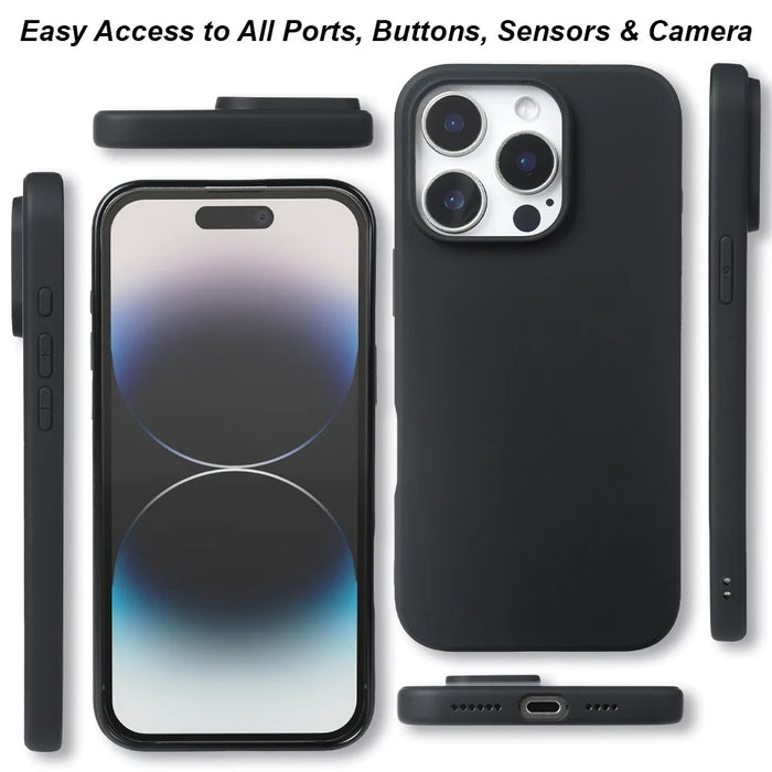 For iPhone 14 Pro Case GRS Certified RCS Eco-Friendly Material Single Side Matte Slim Anti Drop Phone Cover - 4