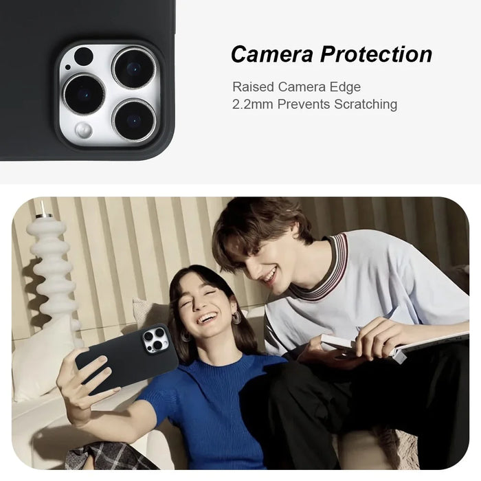 For iPhone 13 Pro Max Case GRS Certified RCS Eco-Friendly Material Single Side Matte Slim Anti Drop Phone Cover - 5