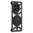For OnePlus 13 Case with Kickstand Heat Dissipation Hard PC Phone Back Cover Carbon Fiber Texture - Black - 1