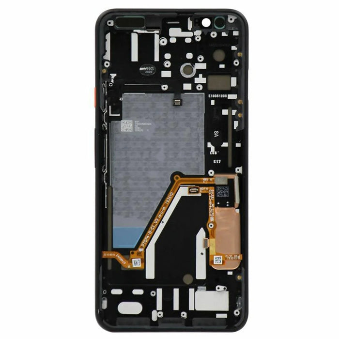 For Google Pixel 4 XL G020P G020 OEM Grade S OLED Screen and Digitizer Assembly + Frame (Without Logo) - White - 3