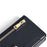 For Infinix Hot 50 4G Leather Case Zipper Pocket Wallet Phone Cover with 2 Straps - Black - 7