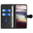 For TECNO Pova 6 Neo Case Leather Wallet Phone Cover with Straw Hat Magnetic Clasp - Black - 2