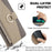 For TECNO Spark 30C 4G Case Mirror Wallet Leather Phone Cover with Chain Shoulder Strap - Grey - 5