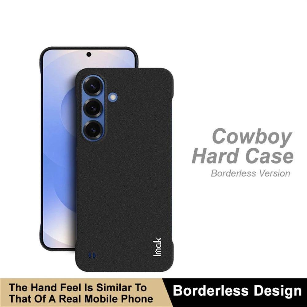IMAK For Samsung Galaxy S25 Case Cowboy Matte PC Borderless Phone Cover - 2
