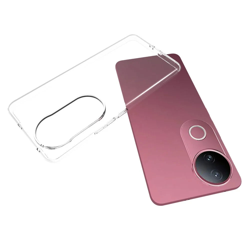 10Pcs  /  Pack For vivo S20 5G  /  V50 5G Case Watermark Free TPU Protective Clear Phone Cover - 5