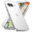 For Google Pixel 9a Case TPU Clear Phone Cover + 2PCS Tempered Glass Screen Film 2.5D Arc Edge - 1