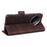 For vivo Y39 5G Case Leather Wallet Flip Phone Cover with Hardware Decor - Coffee - 4