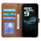 For Asus ROG Phone 9 5G Wallet Case Magnetic Snap Leather Phone Cover with Strap - Brown - 2