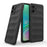 For Samsung Galaxy A06 5G Case Anti-Drop Soft TPU Rugged Phone Back Cover - Black - 2