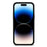 For iPhone 14 Pro Max Solid Silicone Shock-Absorb Case Soft Anti-Scratch Fiber Lining Cushion Shell Phone Cover - Black - 4