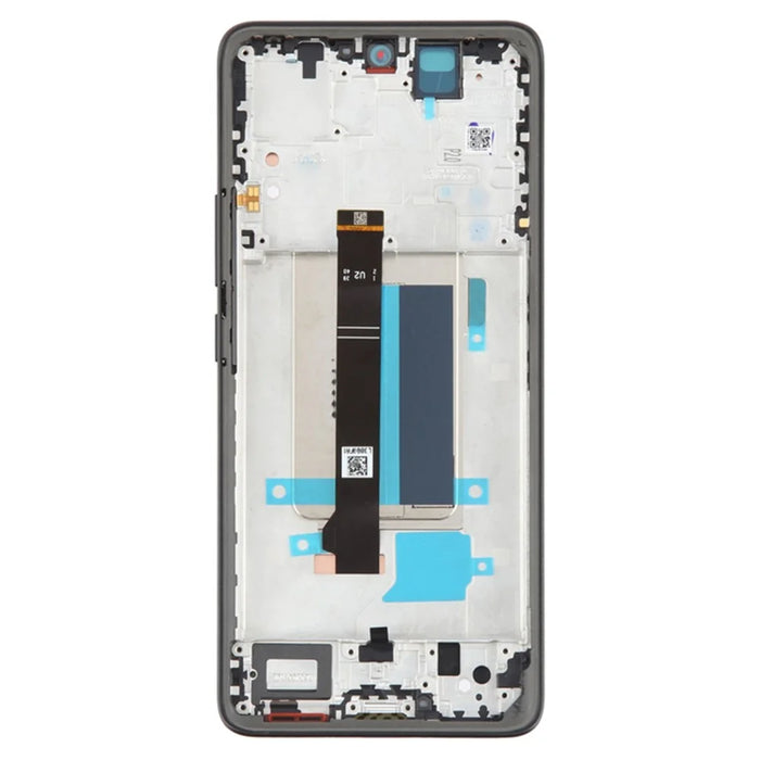 For Xiaomi Redmi Note 13 Pro+ 5G Grade C LCD Screen and Digitizer Assembly + Frame Part (TFT) (Without Logo) - Black - 3