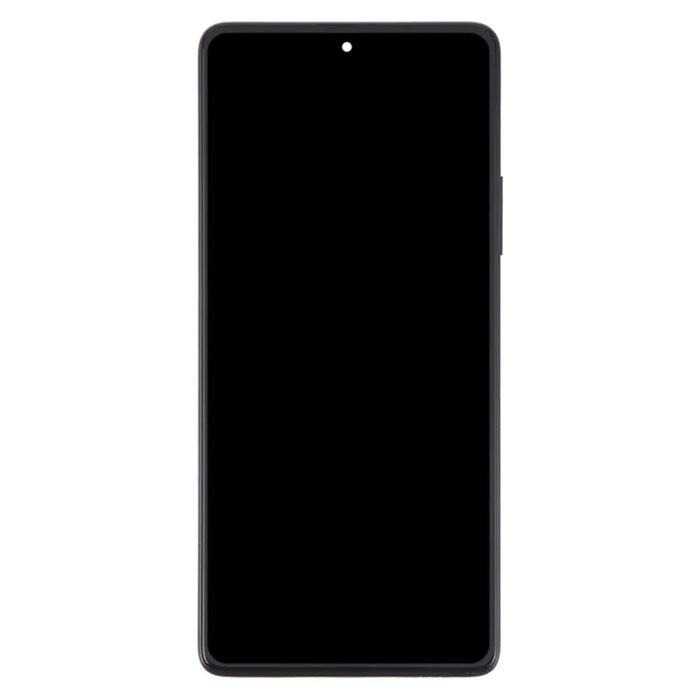 For Xiaomi Poco F5 5G / Redmi Note 12 Turbo Grade C LCD Screen and Digitizer Assembly + Frame Part (TFT) (Without Logo) - Black - 2