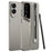 GKK For Samsung Galaxy S25 Edge Case with Stylus Slim Hard PC Protective Phone Cover - Titanium Grey - 1