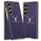 GKK For Samsung Galaxy S25 Ultra Case Deer Pattern PU Covered Hard PC Phone Shell - Purple - 1