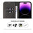 Protective Phone Case For iPhone 14 Pro Max Wallet Stand Auto-absorbed Magnetic Top Layer Cowhide Leather Crocodile Texture Cell Phone Cover - Black - 3