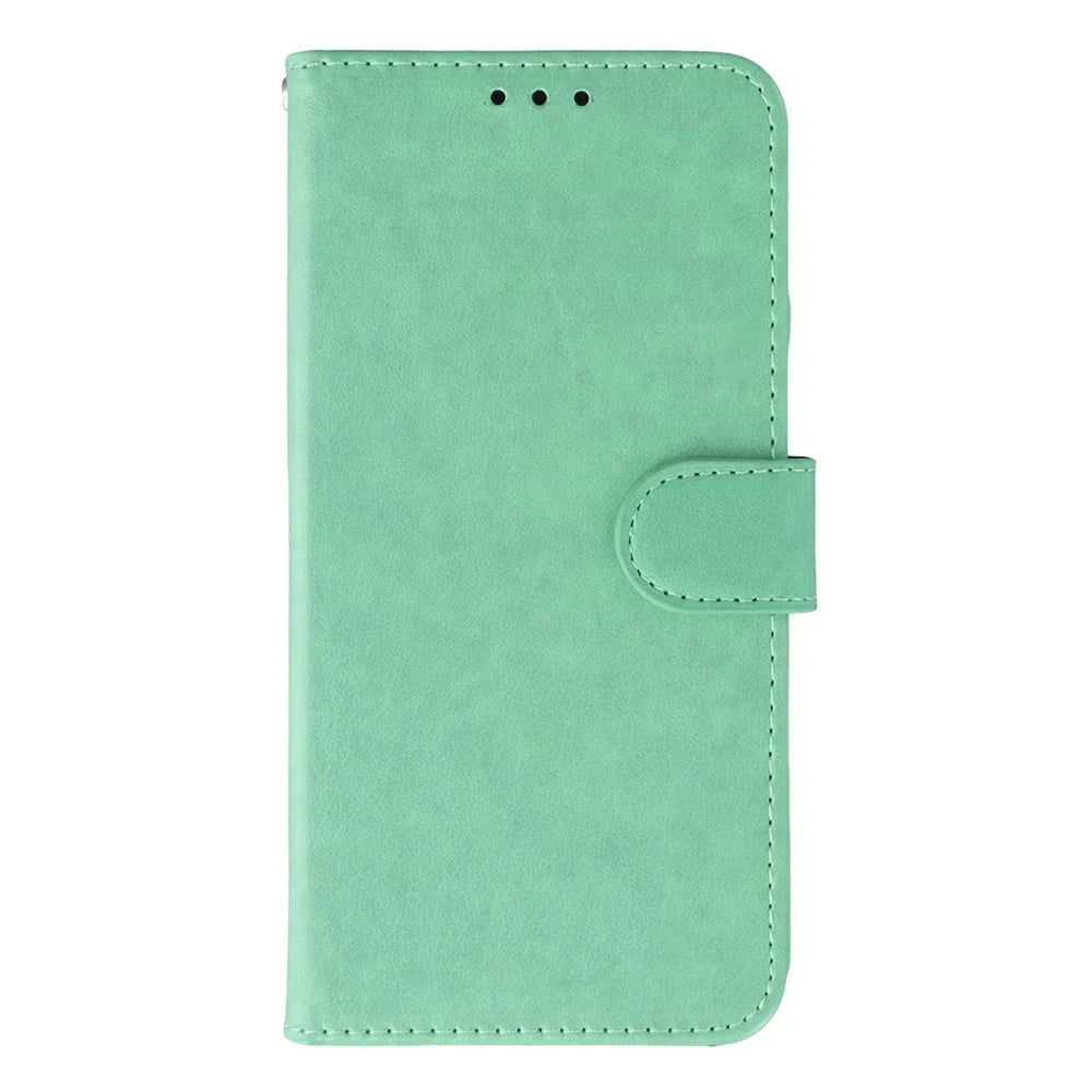 For Samsung Galaxy A36 5G Cases PU Leather Flip Wallet Phone Cover with Strap - Green - 4