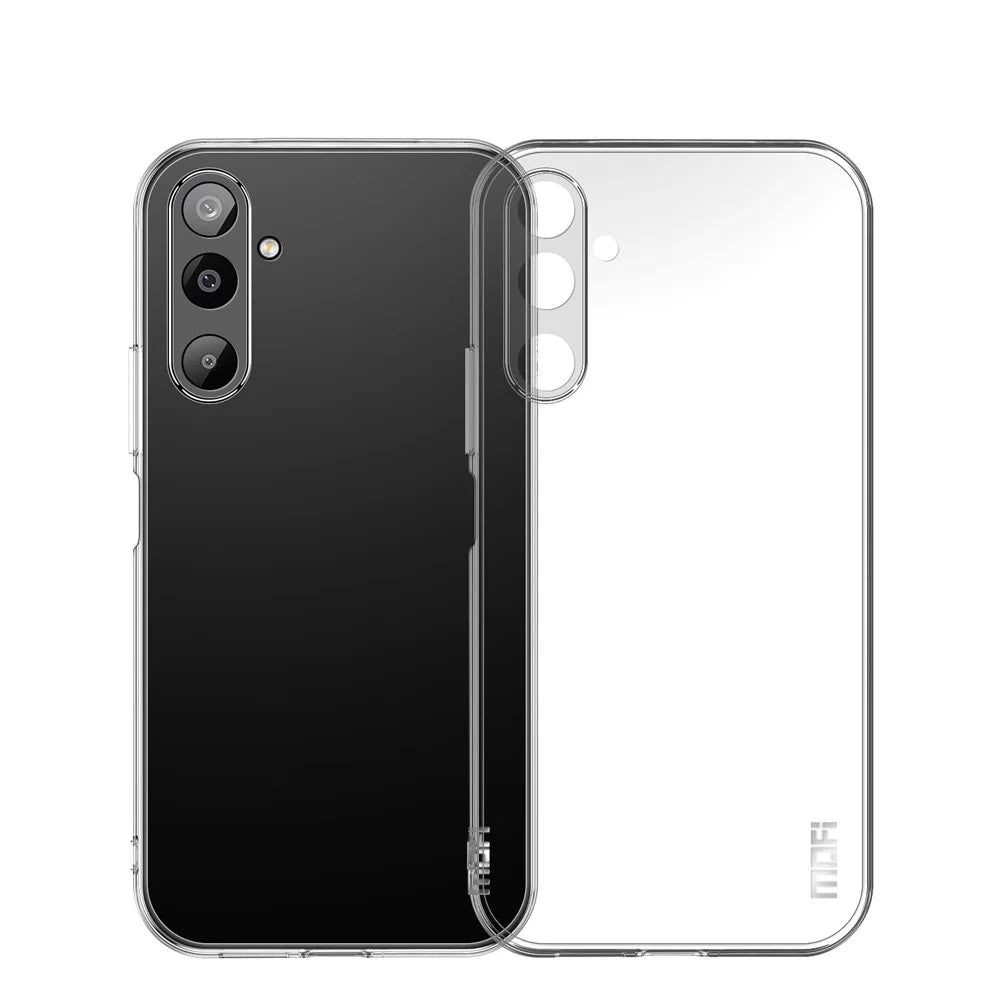 MOFI For Samsung Galaxy M16 5G / Galaxy F16 5G Clear Phone Case  Ultra-Thin TPU Phone Back Cover - Transparent - 1