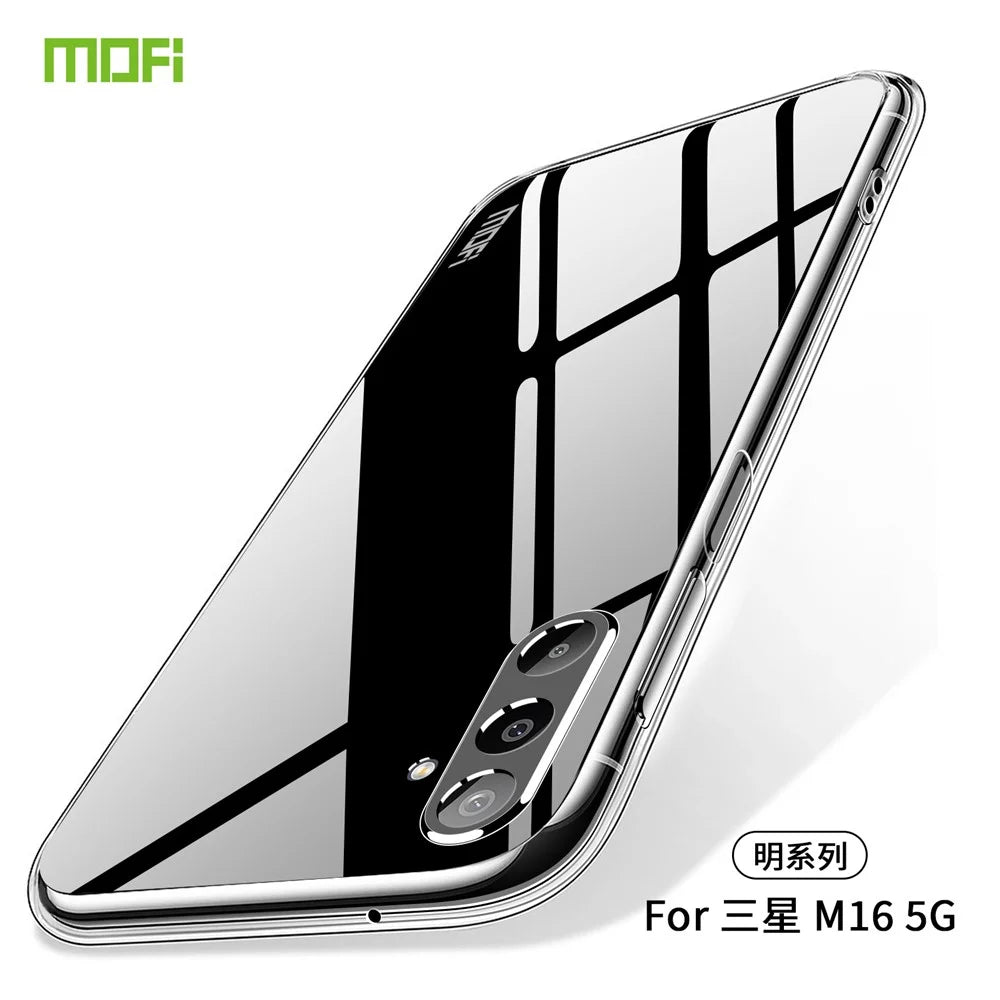 MOFI For Samsung Galaxy M16 5G / Galaxy F16 5G Clear Phone Case  Ultra-Thin TPU Phone Back Cover - Transparent - 2