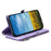 For Nothing Phone (3a) Case TPU + PU Leather Wallet Phone Cover with Wrist Strap - Purple - 4