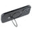 For iPhone 16 Case Kickstand TPU PC Leather Phone Back Cover with AI Button - Black - 6
