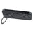 For iPhone 16 Pro Case Kickstand TPU PC Leather Phone Back Cover with AI Button - Black - 5