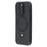 For iPhone 16 Pro Max Case Kickstand TPU PC Leather Phone Back Cover with AI Button - Black - 4