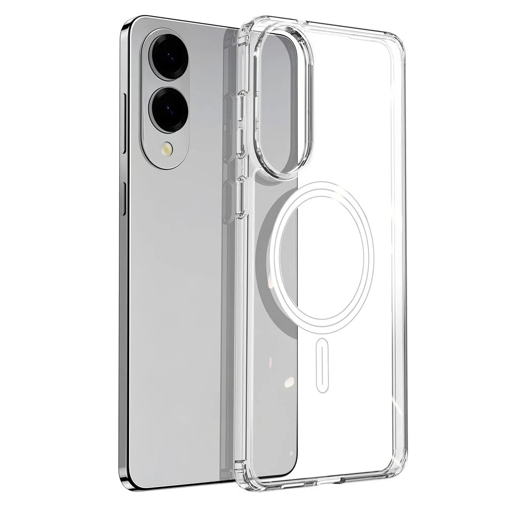 DUX DUCIS For Samsung Galaxy S25 Edge Back Cover  Clin Series Clear Phone Magnetic Case - Clear - 1