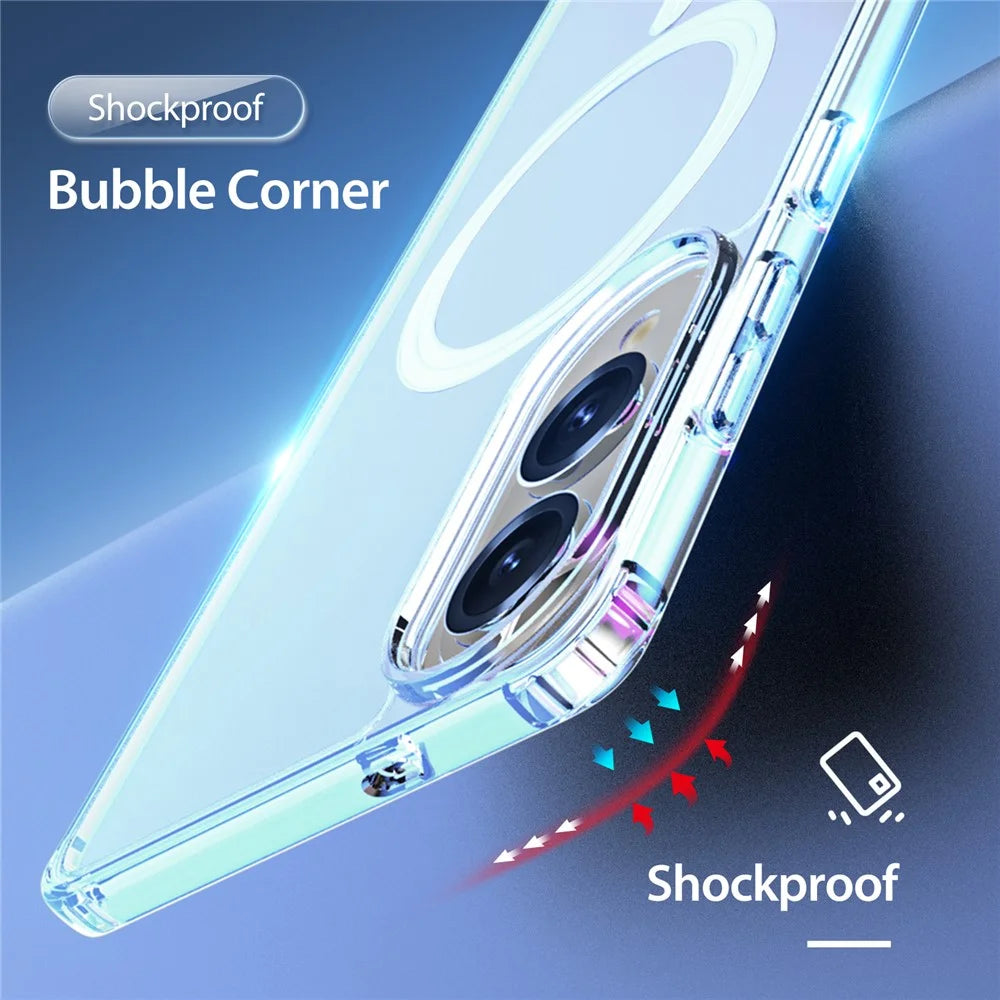 DUX DUCIS For Samsung Galaxy S25 Edge Back Cover  Clin Series Clear Phone Magnetic Case - Clear - 5